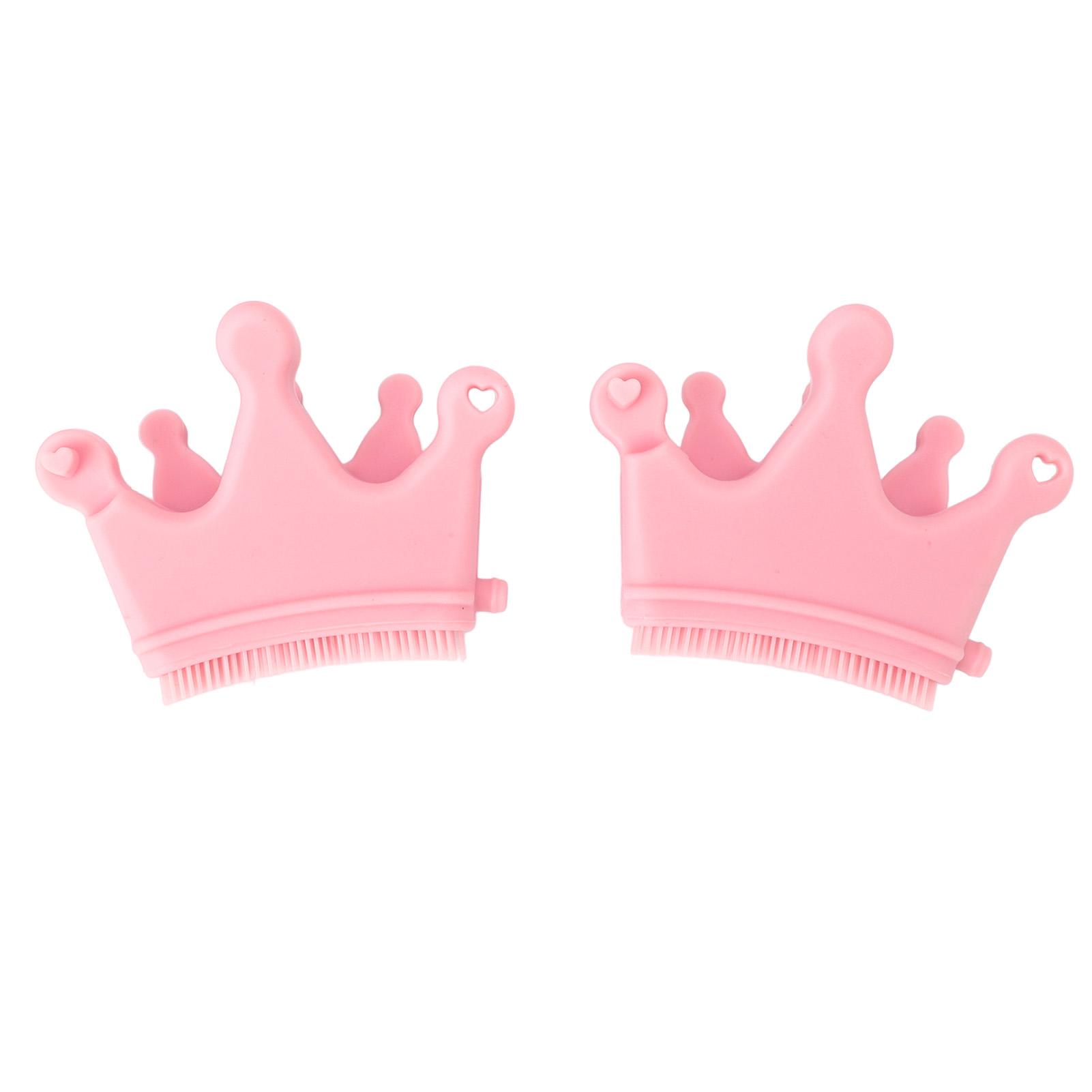 2pcs Silicone Nail Separator Brush for Manicure Pedicure Nail Art Tool Soft Crown Shape Reusable рожевий
2pcs Silicone Nail Separator Brush for Manicure Pedicure Nail Art Tool Soft Crown Shape Reusable рожевий