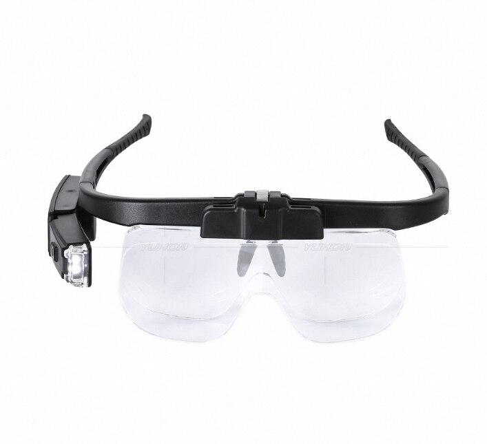 Окуляри з лупою, що перезаряджається, Багатофункціональні окуляри з підсвічуванням, що перезаряджаються, USB для читання та ремонту T чорний
Окуляри з лупою, що перезаряджається, Багатофункціональні окуляри з підсвічуванням, що перезаряджаються, USB для читання та ремонту T чорний