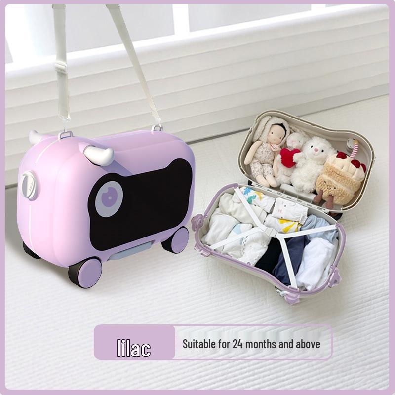 Дитяча валіза-самокат 2-в-1 - Ручна поклажа та коляска фіолетовий/бузковий
Дитяча валіза-самокат 2-в-1 - Ручна поклажа та коляска фіолетовий/бузковий