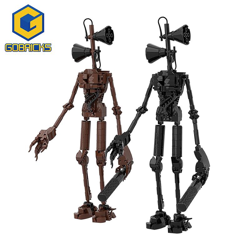 Gobricks MOC, игровая сцена ужасов, голова сирены, классический механический монстр, строительный блок, сборочная модель, механический робот, игрушка для мальчика в подарок
Gobricks MOC, игровая сцена ужасов, голова сирены, классический механический монстр, строительный блок, сборочная модель, механический робот, игрушка для мальчика в подарок