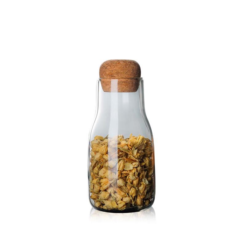 Shangqi Transparent Glass Storage Jar with Wooden Cork Lid
Shangqi Transparent Glass Storage Jar with Wooden Cork Lid