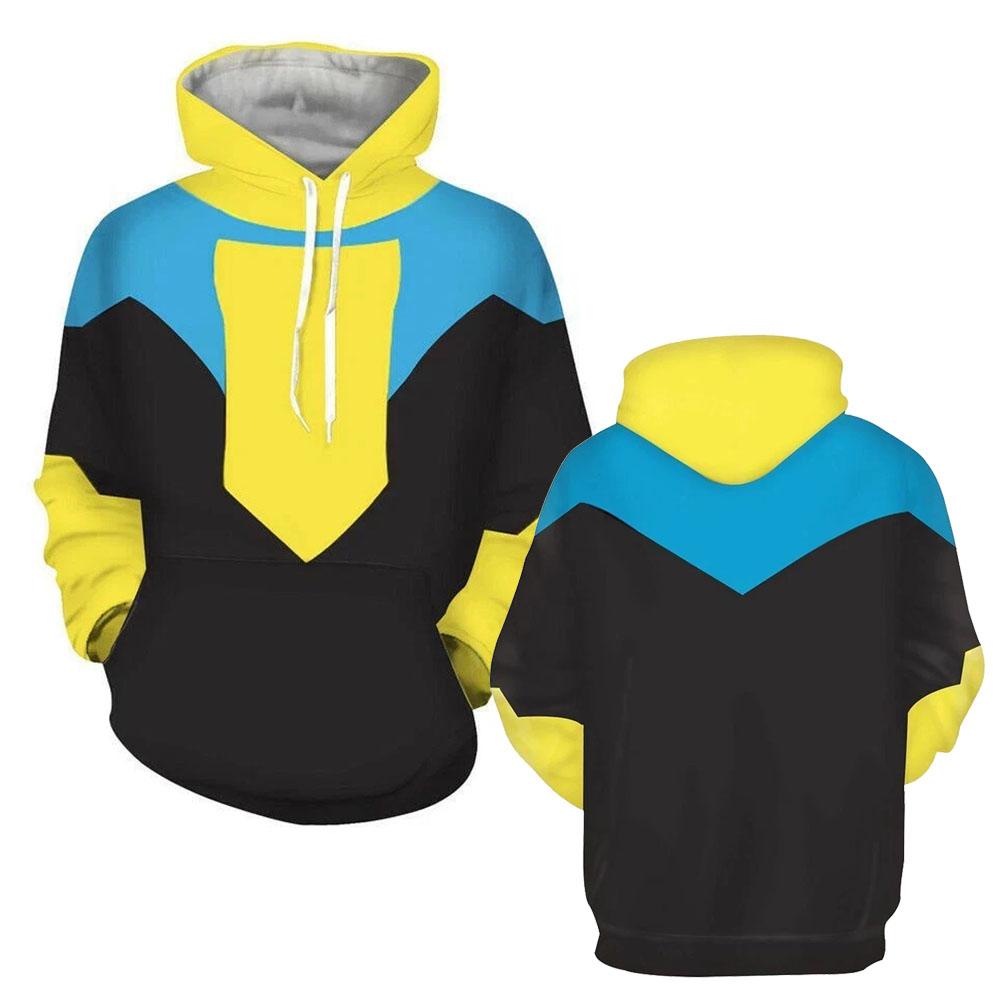 Invinciblee Mark Grayson Cosplay Hoodies Long Sleeve Fleece Hooded Sweatshirt 3D Printing Unisex Streetwear XXXL
Invinciblee Mark Grayson Cosplay Hoodies Long Sleeve Fleece Hooded Sweatshirt 3D Printing Unisex Streetwear XXXL