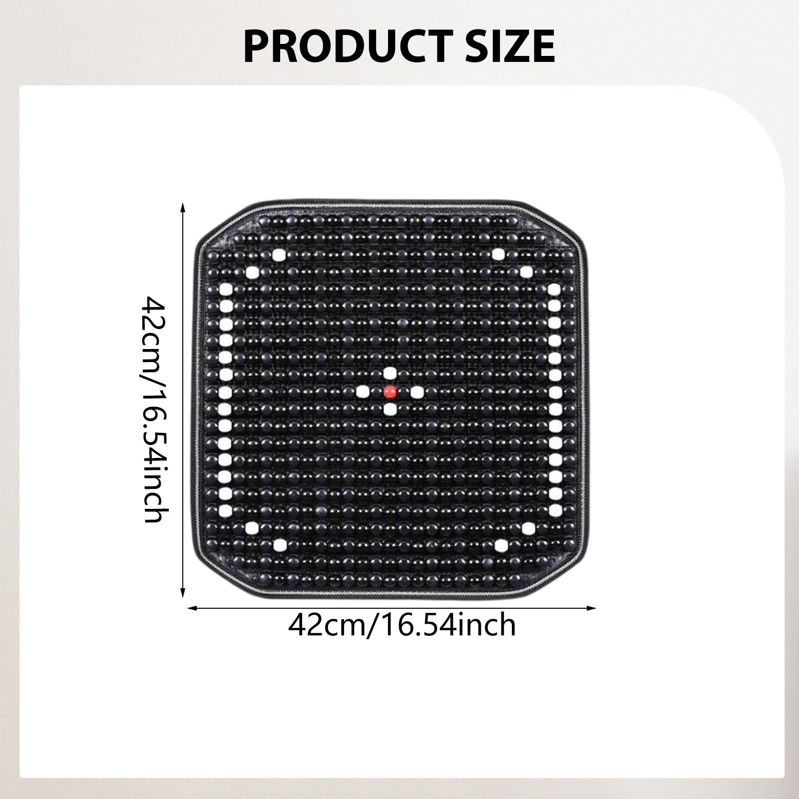 Wood Beaded Seat Pad Auto Cover Cushion Non Slip Multifunctional Cooling Breathable Summer Vehicle Accessories
Wood Beaded Seat Pad Auto Cover Cushion Non Slip Multifunctional Cooling Breathable Summer Vehicle Accessories