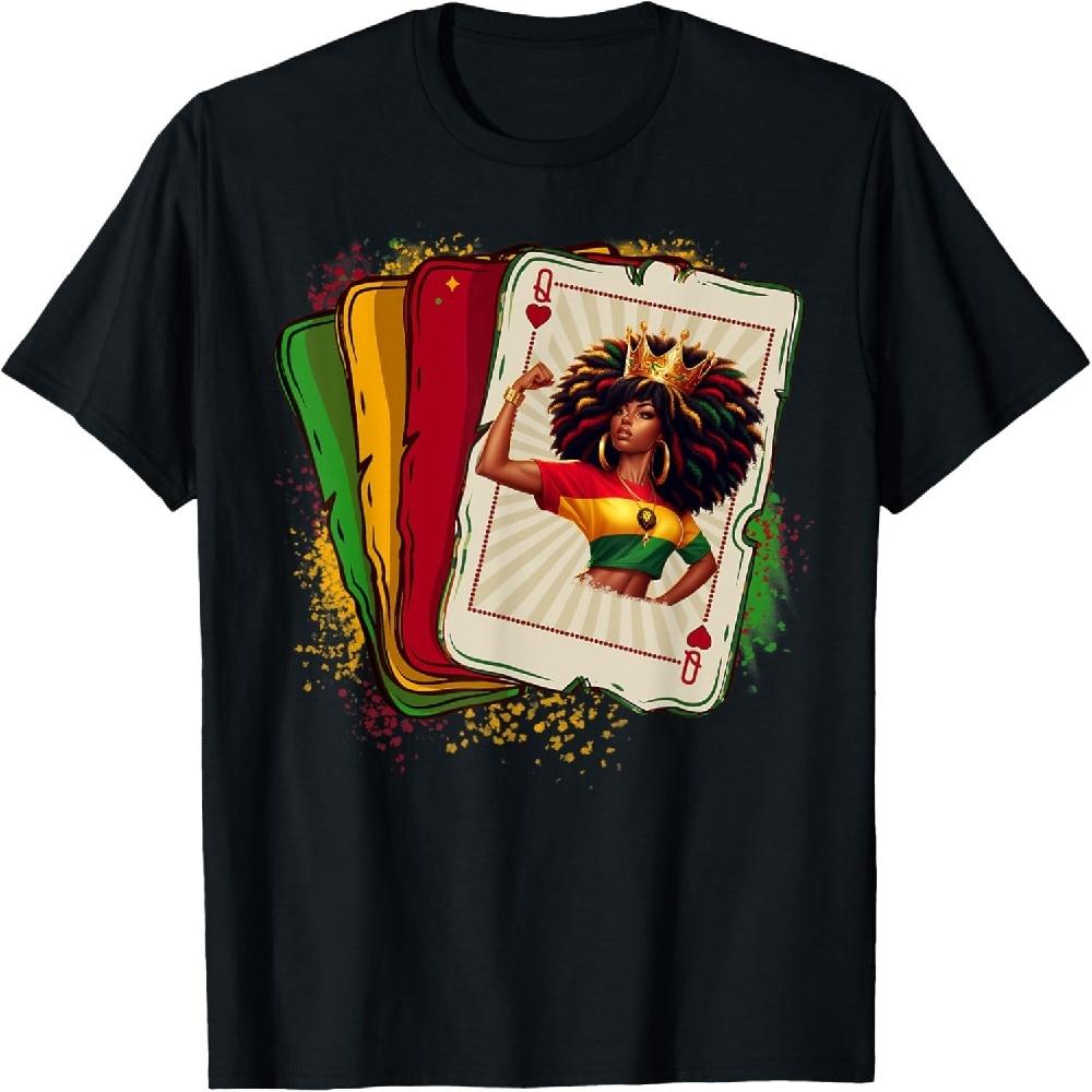 Черная Королева Червей Игральная Колода Карт Гордая Футболка Черной Истории XXXXXL чёрный
Черная Королева Червей Игральная Колода Карт Гордая Футболка Черной Истории XXXXXL чёрный