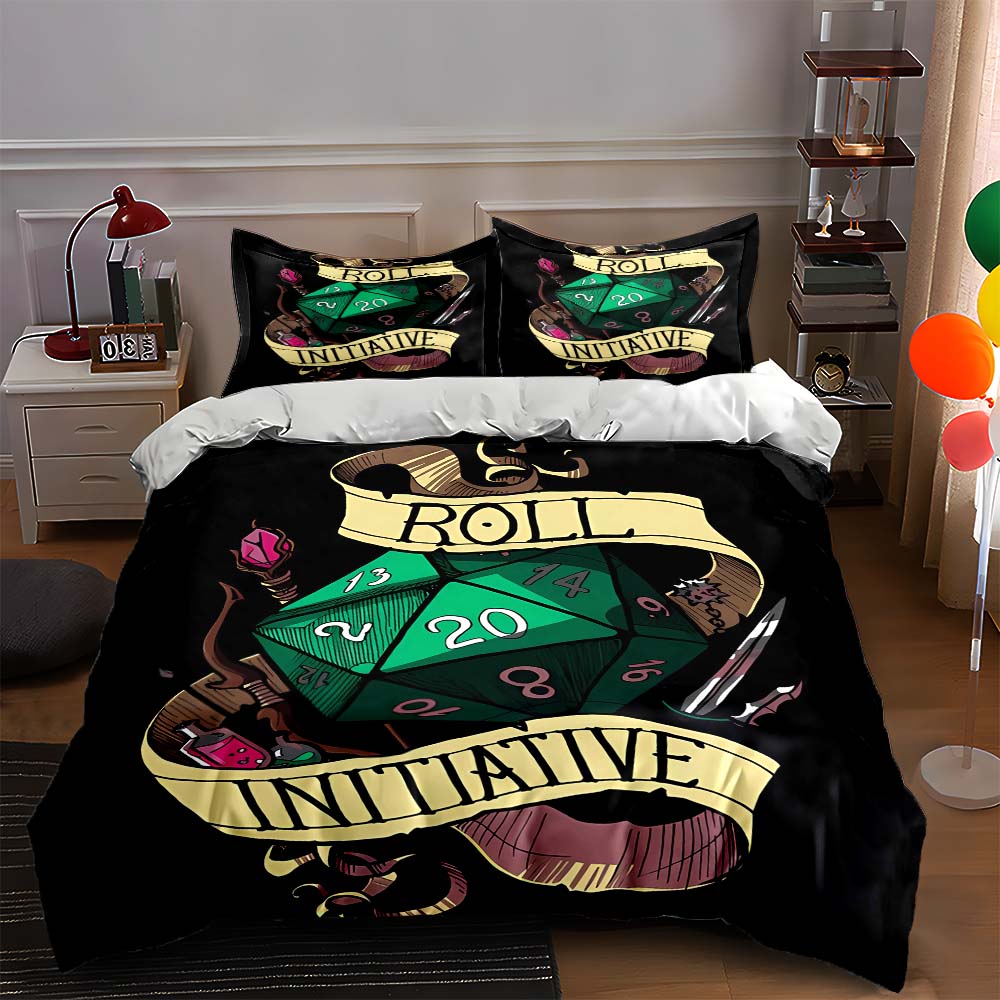 Dice-themed design. Bedding Duvet cover sets Duvet covers Pillowcases gifts (1 * Duvet Cover 2 * Pillowcases, without duvet insert) 135x200cm
Dice-themed design. Bedding Duvet cover sets Duvet covers Pillowcases gifts (1 * Duvet Cover 2 * Pillowcases, without duvet insert) 135x200cm