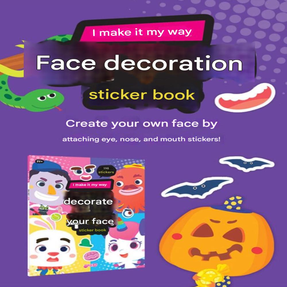 Книга наклеек для лица своими руками: Создай свой собственный декор для лица | Весело, познавательно, портативно
Книга наклеек для лица своими руками: Создай свой собственный декор для лица | Весело, познавательно, портативно