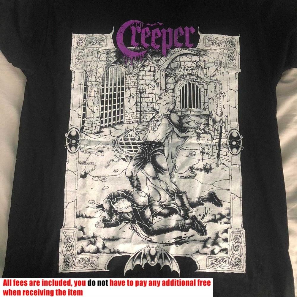 Creeper Vintage Men s T-Shirt Cotton HT011 Unisex T-Shirt L
Creeper Vintage Men s T-Shirt Cotton HT011 Unisex T-Shirt L