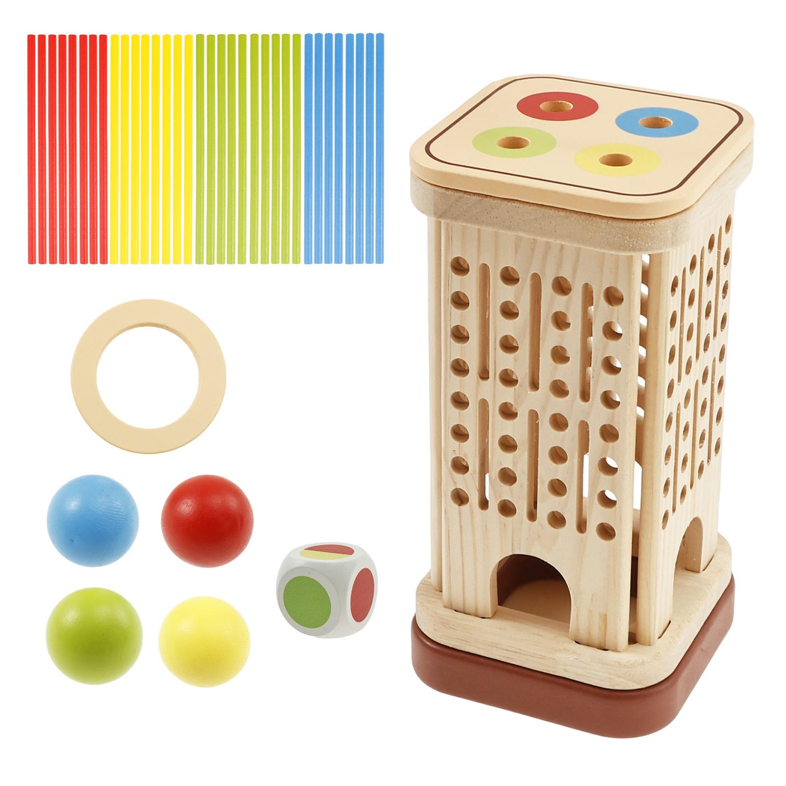 Baby Montessori Sensory Fine Motor Skills Toy Color Cognitive Learning Counting Sticks Game Educational Kids Balance Wooden Toys
Baby Montessori Sensory Fine Motor Skills Toy Color Cognitive Learning Counting Sticks Game Educational Kids Balance Wooden Toys