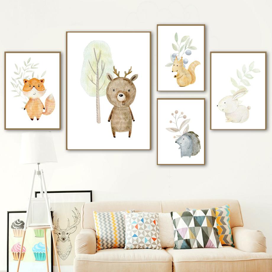 Медведь, лиса, кролик, еж, белка, животное в джунглях, настенная живопись на холсте, постеры на скандинавскую тему и принты, Декор, фотографии для детской комнаты
Медведь, лиса, кролик, еж, белка, животное в джунглях, настенная живопись на холсте, постеры на скандинавскую тему и принты, Декор, фотографии для детской комнаты