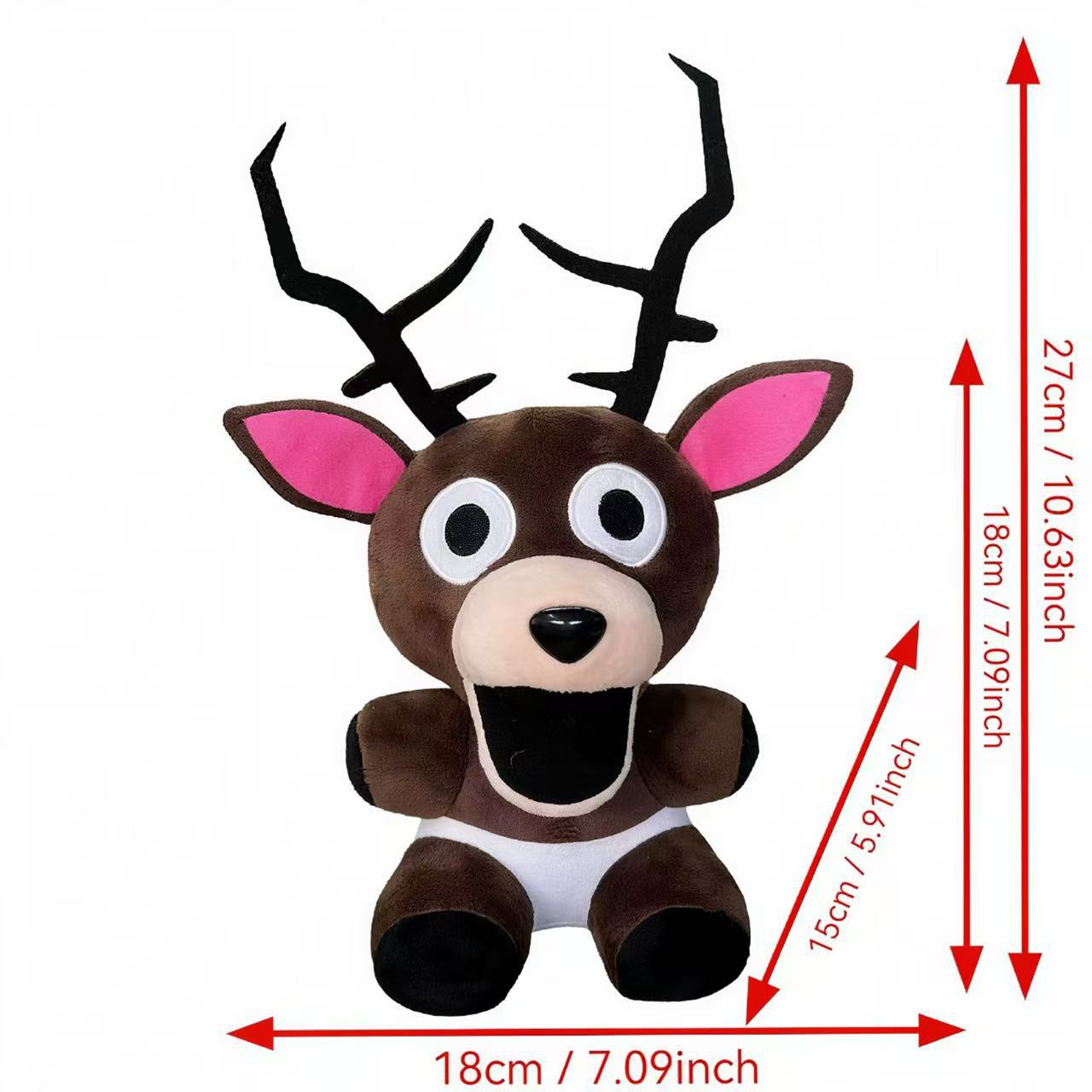New Hot 99 Nights in The Forest Plush Game Merchandise Brown Stand and Sit Elk Deer White Owl Stuffed Doll Pillow for Kid Gifts
New Hot 99 Nights in The Forest Plush Game Merchandise Brown Stand and Sit Elk Deer White Owl Stuffed Doll Pillow for Kid Gifts