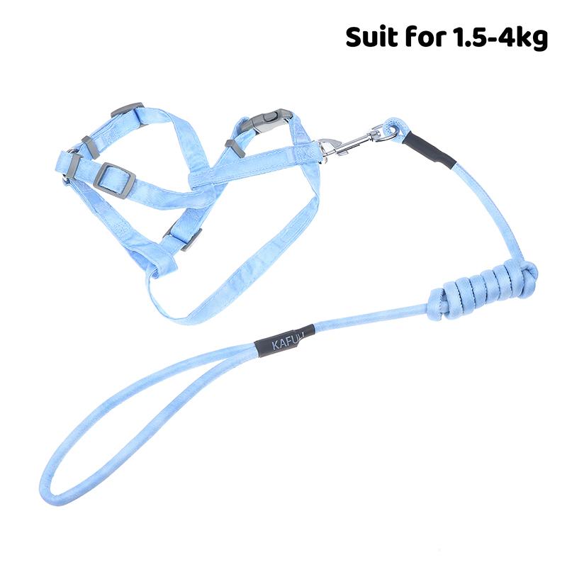 Cat Harness And Leash Set Adjustable Escape Proof Soft Vest Kitten Harness Pet Traction Supplies With Collar Small Cat Outdoor S синій
Cat Harness And Leash Set Adjustable Escape Proof Soft Vest Kitten Harness Pet Traction Supplies With Collar Small Cat Outdoor S синій