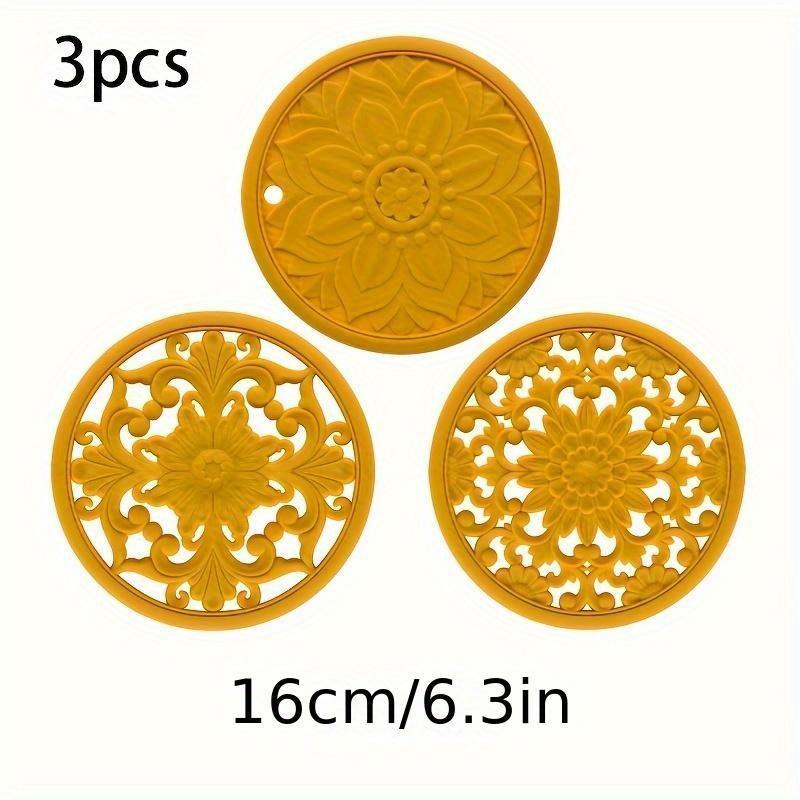 Tripod Decorative Thanksgiving Heat Resistant Mat, Multi-Purpose Kitchen Pot Mat for Countertop Protection, Table Mat 16 cm/6.3 inches жовтий
Tripod Decorative Thanksgiving Heat Resistant Mat, Multi-Purpose Kitchen Pot Mat for Countertop Protection, Table Mat 16 cm/6.3 inches жовтий