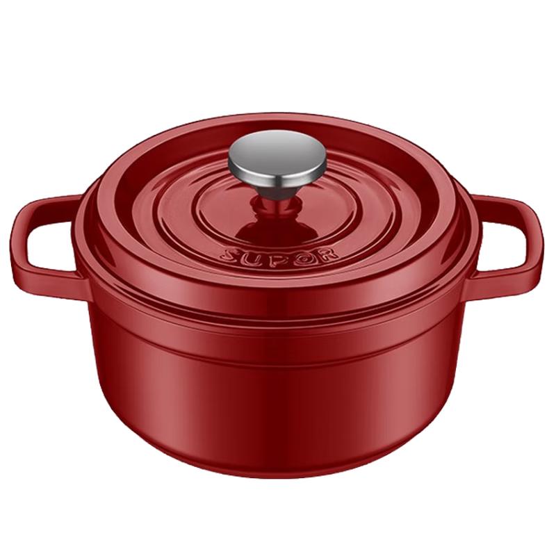 SUPOR 24cm Enamel Pot with Composite Bottom
SUPOR 24cm Enamel Pot with Composite Bottom