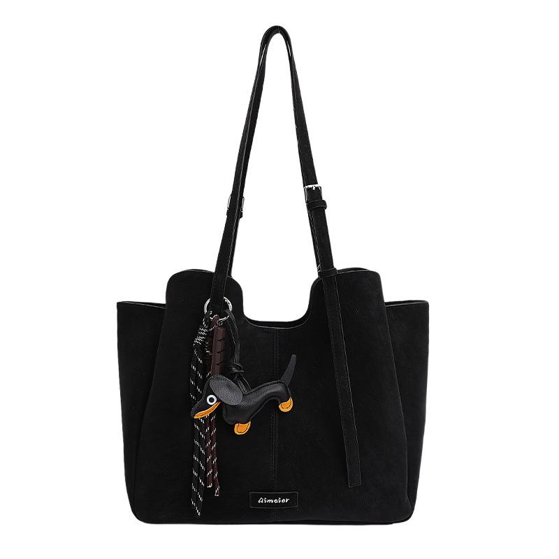 large-capacity tote bag women s retro fashion shoulder bag new versatile bag commuter bag No pendant model чорний
large-capacity tote bag women s retro fashion shoulder bag new versatile bag commuter bag No pendant model чорний
