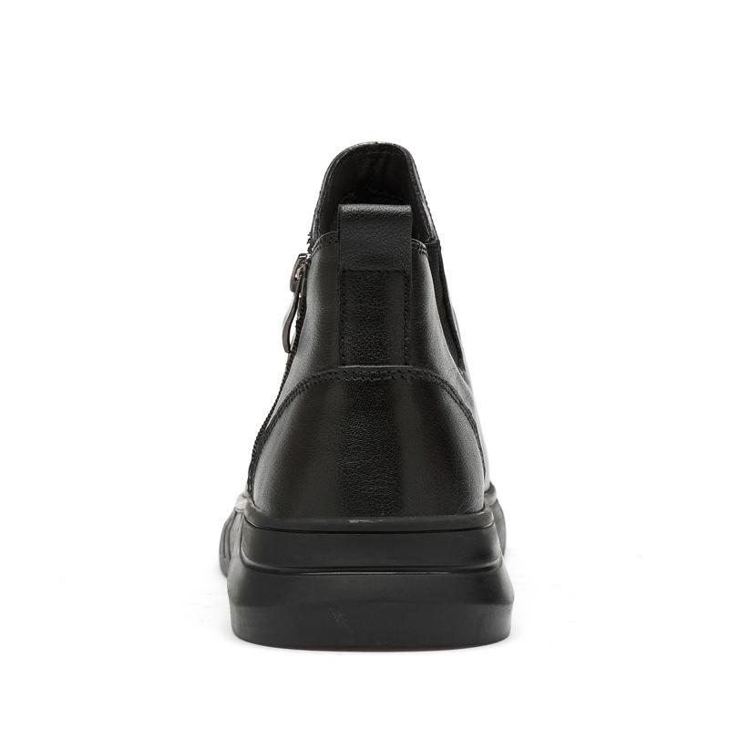 Cotton thermal high-top side zipper Martin boots leather boots large size men s shoes medium tube velvet fashion snow platform men s boots 36
Cotton thermal high-top side zipper Martin boots leather boots large size men s shoes medium tube velvet fashion snow platform men s boots 36