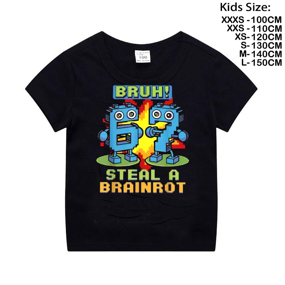 Steal A BrainRot Shirt Funny Gamer Meme for Boys TShirt 67 Brainrot Six Seven Funny Italian Brainrot Kids Gaming Y2k Saying Tee L
Steal A BrainRot Shirt Funny Gamer Meme for Boys TShirt 67 Brainrot Six Seven Funny Italian Brainrot Kids Gaming Y2k Saying Tee L