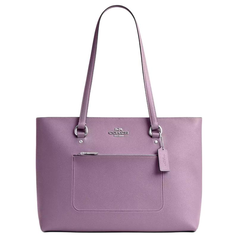 COACH Station 35 zipper closure tote bag saffiano leather and coated canvas shoulder bag large women s purple фіолетовий
COACH Station 35 zipper closure tote bag saffiano leather and coated canvas shoulder bag large women s purple фіолетовий