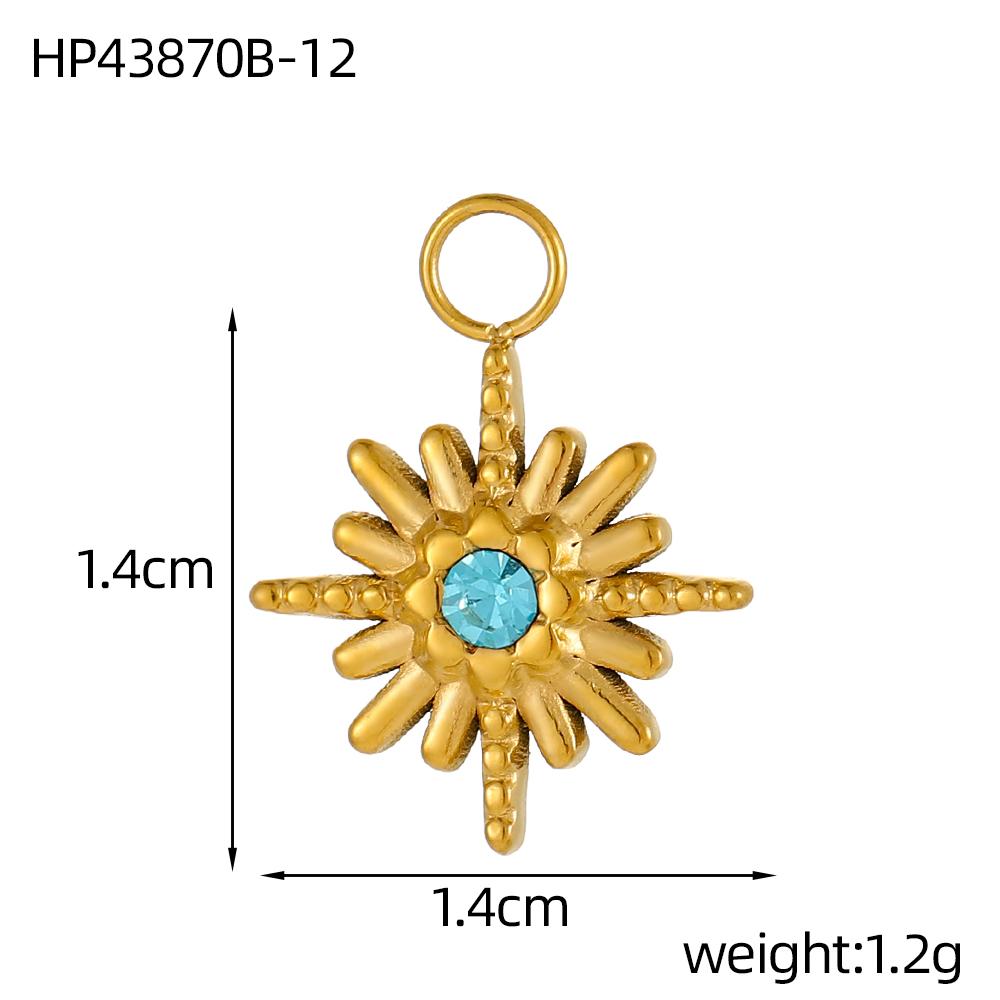 CARLIDANA Gold Plated Stainless Steel Star Diy Pendant Necklace Bracelet Waterproof Natural Stone Pendant for DIY Jewelry Making
CARLIDANA Gold Plated Stainless Steel Star Diy Pendant Necklace Bracelet Waterproof Natural Stone Pendant for DIY Jewelry Making