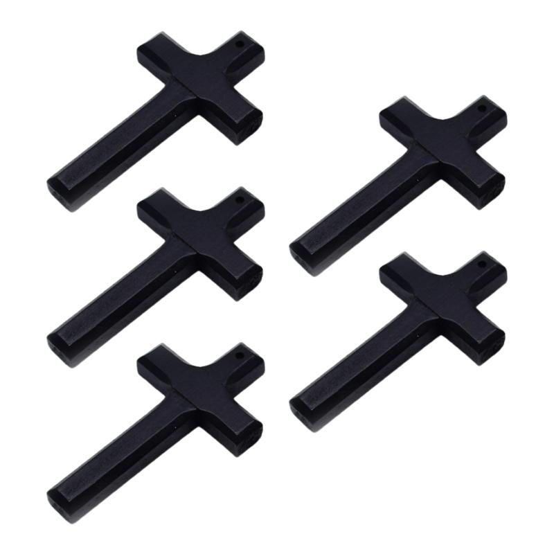 5pcs Wood Cross Pendant Household Charm Ornament Decoration Accessory for Handbag Schoolbag Backpack Decoration чорний
5pcs Wood Cross Pendant Household Charm Ornament Decoration Accessory for Handbag Schoolbag Backpack Decoration чорний