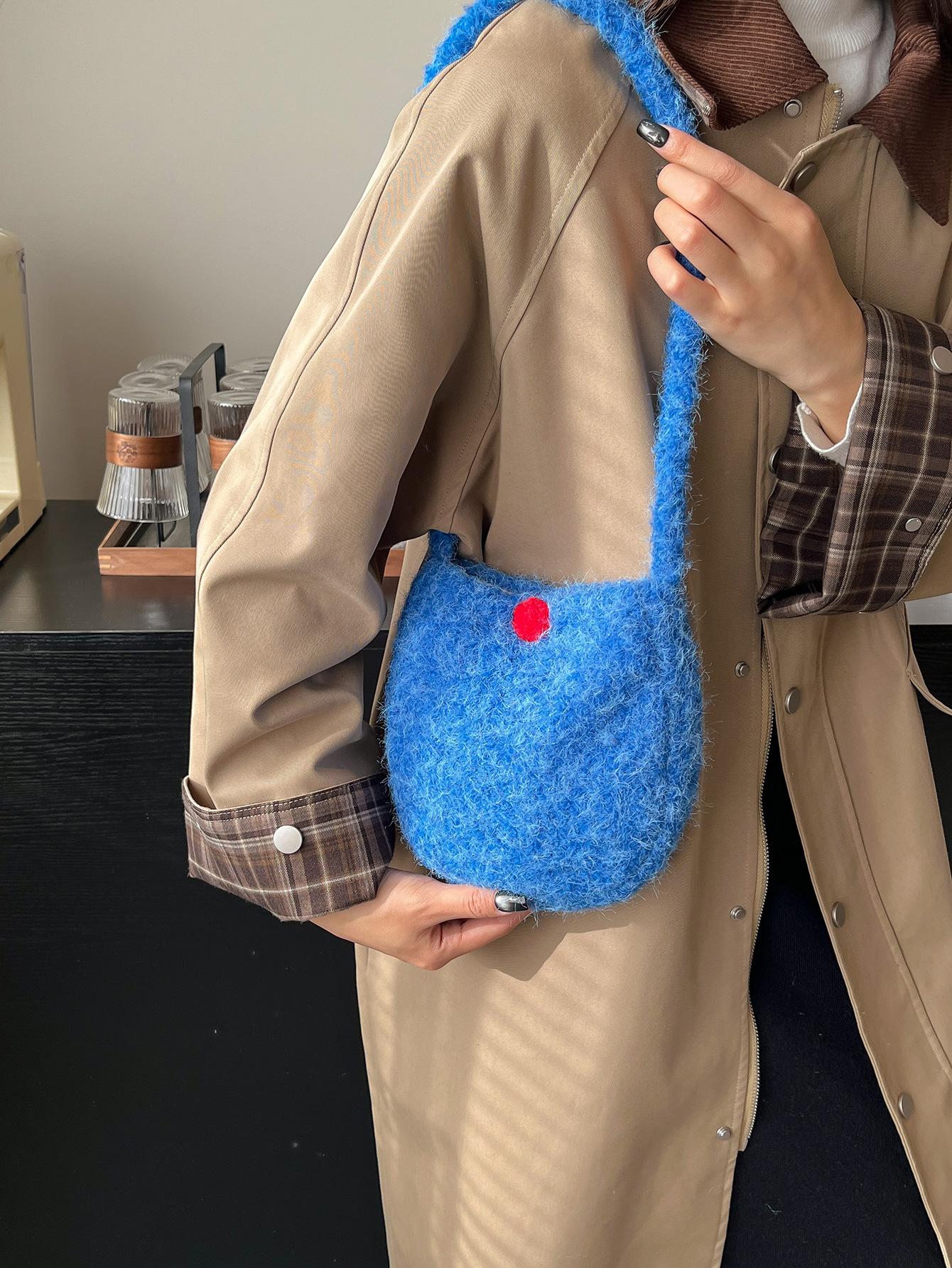 Square Bag Macaro Fluffy Cute Egg Shaped Small Crossbody Shoulder Tote Bag For Women New Fashi Sweet Style Nice Hand Bag синий
Square Bag Macaro Fluffy Cute Egg Shaped Small Crossbody Shoulder Tote Bag For Women New Fashi Sweet Style Nice Hand Bag синий