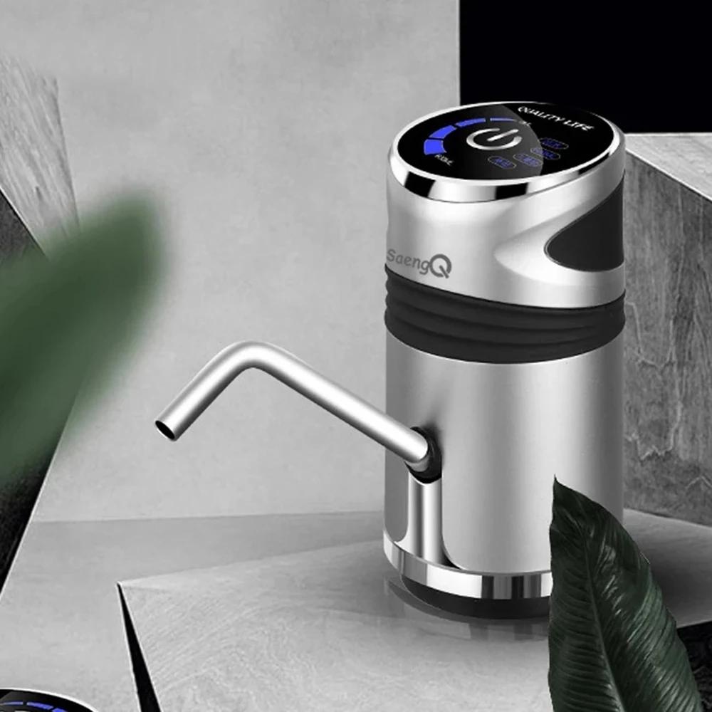 Автоматический электрический водяной насос SaengQ, кнопка зарядки через USB, диспенсер для воды
Автоматический электрический водяной насос SaengQ, кнопка зарядки через USB, диспенсер для воды