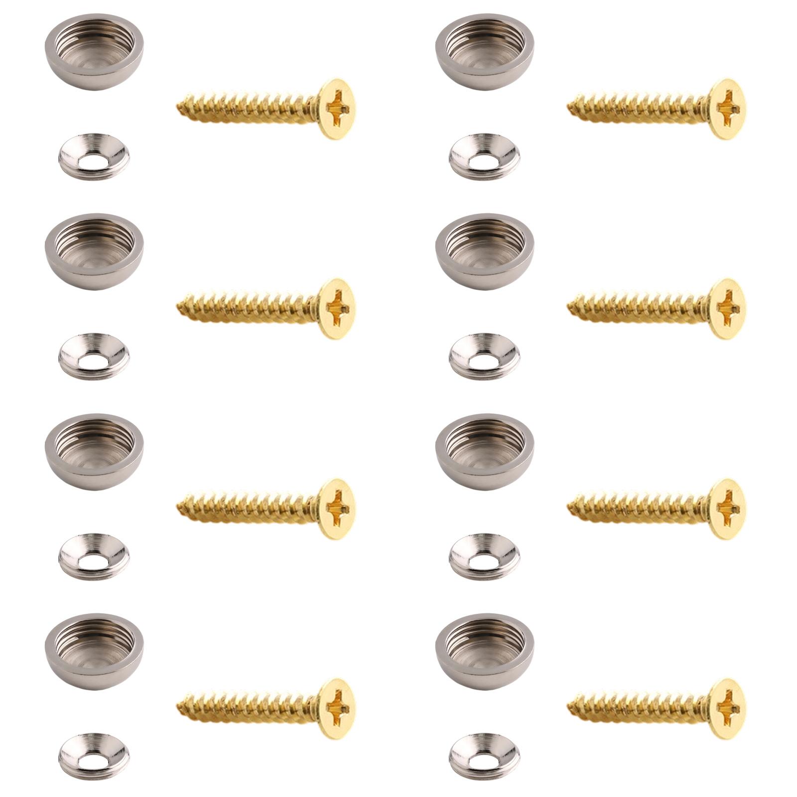 Упаковка из 8 прочных декоративных латунных винтов с зеркальными колпачками для крепления мебели, конструкция с защитой от ржавчины, мебельная фурнитура 13
Упаковка из 8 прочных декоративных латунных винтов с зеркальными колпачками для крепления мебели, конструкция с защитой от ржавчины, мебельная фурнитура 13
