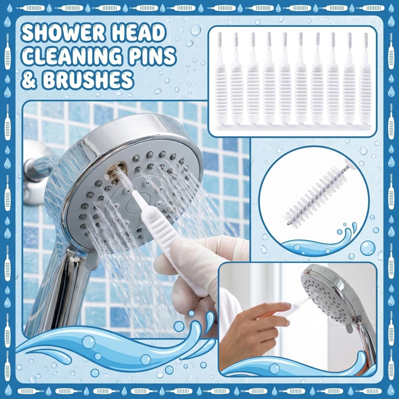 Shower Head Cleaning Brush For Small Hole, Hole -Clogging Cleaning Brush, Multifunctional Shower Head Cleaning Brushes For Household Bathr One Size чорний
Shower Head Cleaning Brush For Small Hole, Hole -Clogging Cleaning Brush, Multifunctional Shower Head Cleaning Brushes For Household Bathr One Size чорний