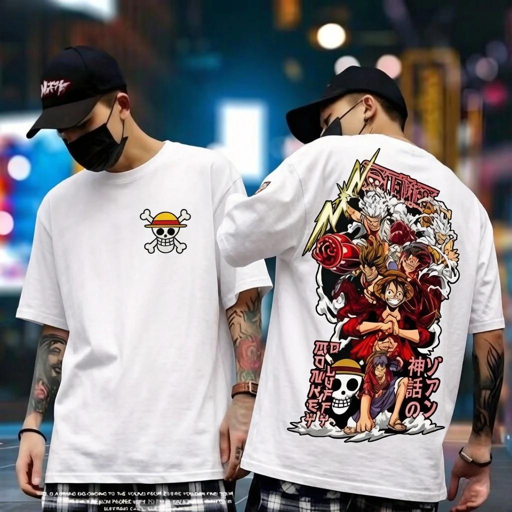 One Piece Printed Short-sleeved T-shirt in Luffy s Form for Casual and Comfortable Parent-child Outfits 4XL
One Piece Printed Short-sleeved T-shirt in Luffy s Form for Casual and Comfortable Parent-child Outfits 4XL
