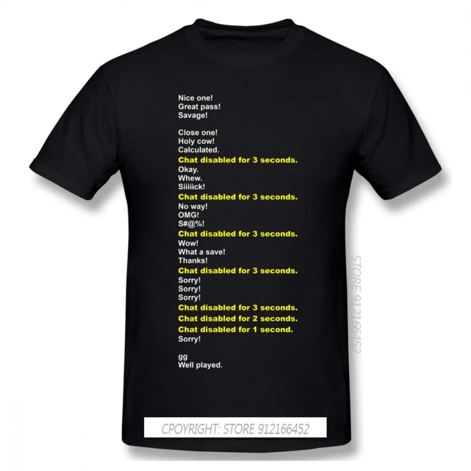 High Quality Men Clothes O-Neck 100% Cotton Quick Chat Graphic T-Shirts Rocket League Soccer Powered Car Game Sleeve Short XXXXXL чорний
High Quality Men Clothes O-Neck 100% Cotton Quick Chat Graphic T-Shirts Rocket League Soccer Powered Car Game Sleeve Short XXXXXL чорний