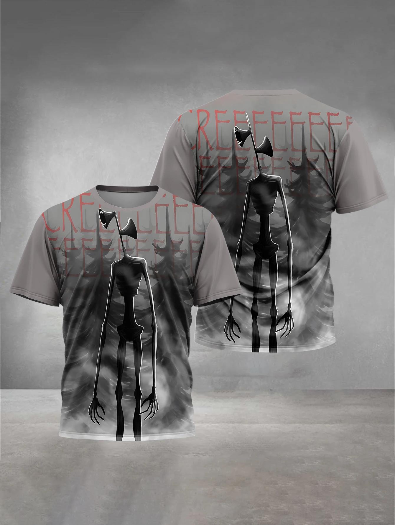 S-shaped Sea Monster H-shaped Head 3D Printed T-shirt for Summer Outdoor Casual Short Sleeved Clothing Men s Fashionable Street Round Neck Top L
S-shaped Sea Monster H-shaped Head 3D Printed T-shirt for Summer Outdoor Casual Short Sleeved Clothing Men s Fashionable Street Round Neck Top L