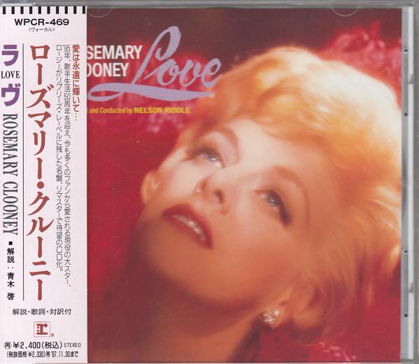 CD ROSEMARY CLOONEY Love WPCR469 Reprise Records 1995 Japan Pop Used
CD ROSEMARY CLOONEY Love WPCR469 Reprise Records 1995 Japan Pop Used