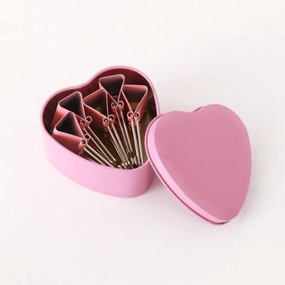 52pcs Pink push pin Paper Clip Kawaii Stationery Clear Binder Clips Photos Tickets Notes Letter Thumbtack set Stationery
52pcs Pink push pin Paper Clip Kawaii Stationery Clear Binder Clips Photos Tickets Notes Letter Thumbtack set Stationery