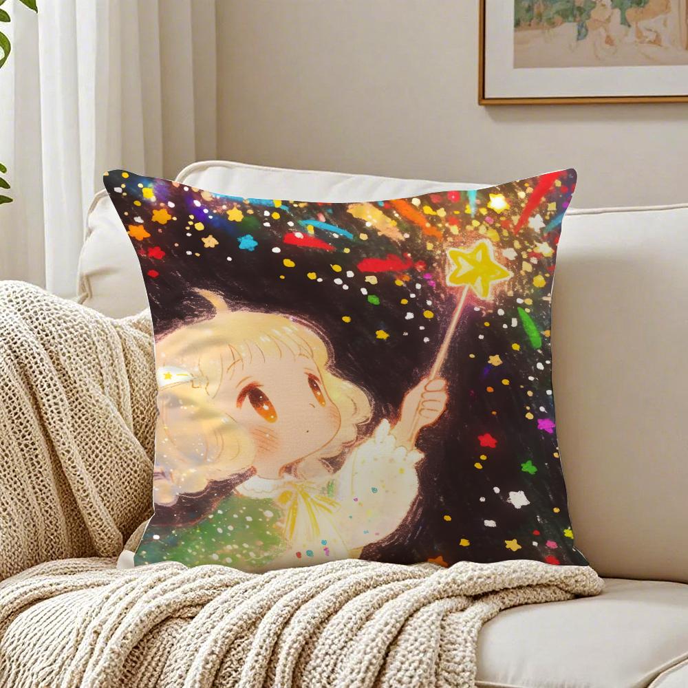 Beautiful and warm a Star Girl Cushion Cover Pillowcase Antidustmite living Room Sofa Decor Cushion Room 30X30cm
Beautiful and warm a Star Girl Cushion Cover Pillowcase Antidustmite living Room Sofa Decor Cushion Room 30X30cm