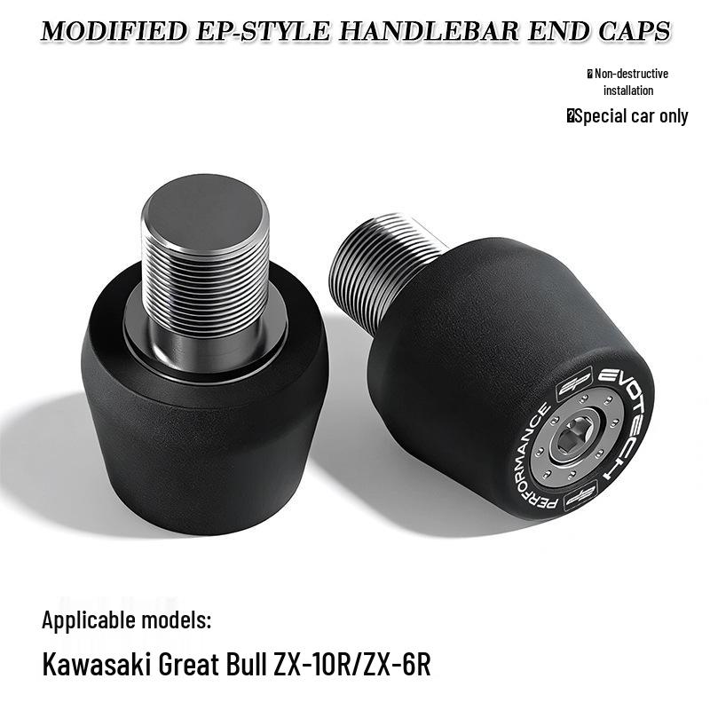 Kawasaki ZX-6R/ZX10R EP Style Aluminum Handlebar End Weights
Kawasaki ZX-6R/ZX10R EP Style Aluminum Handlebar End Weights
