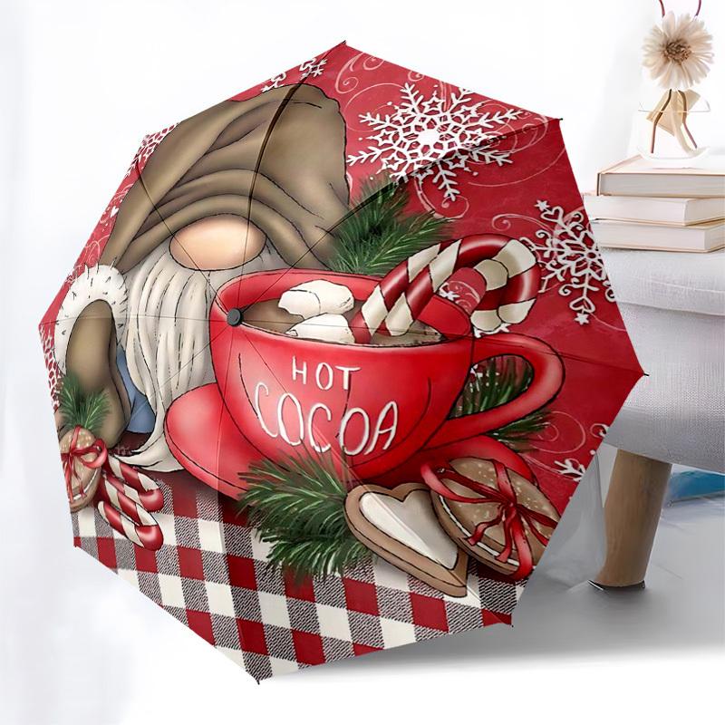 1pc Christmas Gnome with TrainAutomatic Opening Folding Umbrella, 8 Bone Iron Frame, Outdoor, Festive Gift for Fans, Travelers, Daily Use.M098
1pc Christmas Gnome with TrainAutomatic Opening Folding Umbrella, 8 Bone Iron Frame, Outdoor, Festive Gift for Fans, Travelers, Daily Use.M098