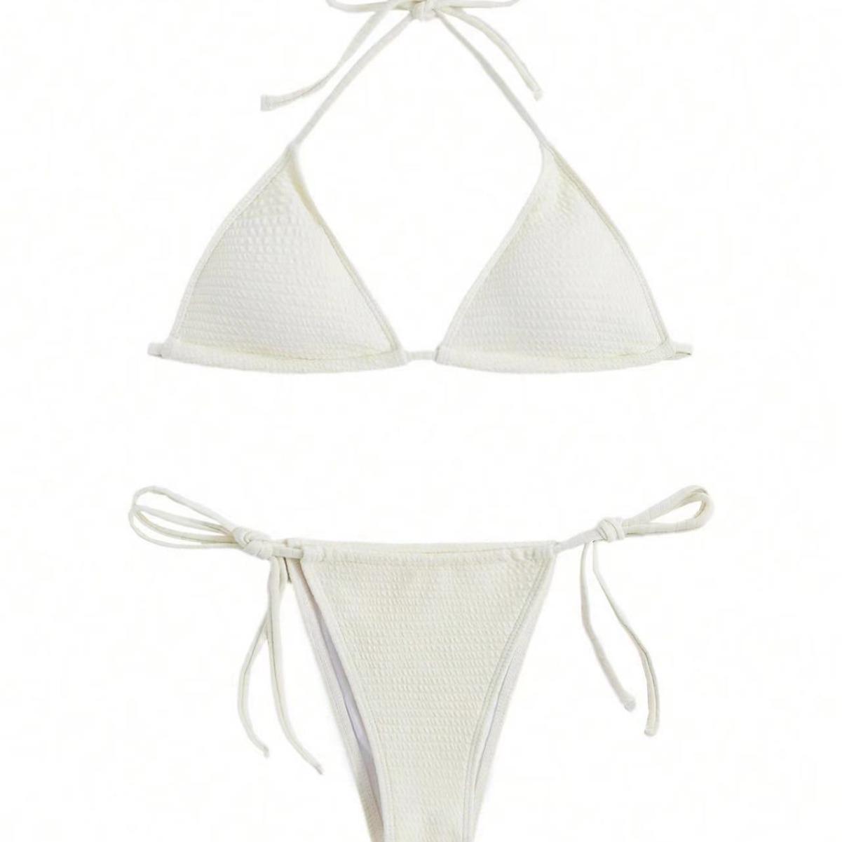 2024 European & American Solid Color Tie-up Bikini: Sexy Women s High-end Two-piece Swimsuit XL
2024 European & American Solid Color Tie-up Bikini: Sexy Women s High-end Two-piece Swimsuit XL