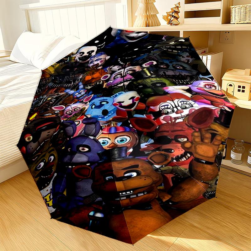 Five Nights At bears Horror Umbrella 8-Frame for Travel, camping, Casual Lightweight Portable Umbrella, Essential for every family Holidays Gift
Five Nights At bears Horror Umbrella 8-Frame for Travel, camping, Casual Lightweight Portable Umbrella, Essential for every family Holidays Gift