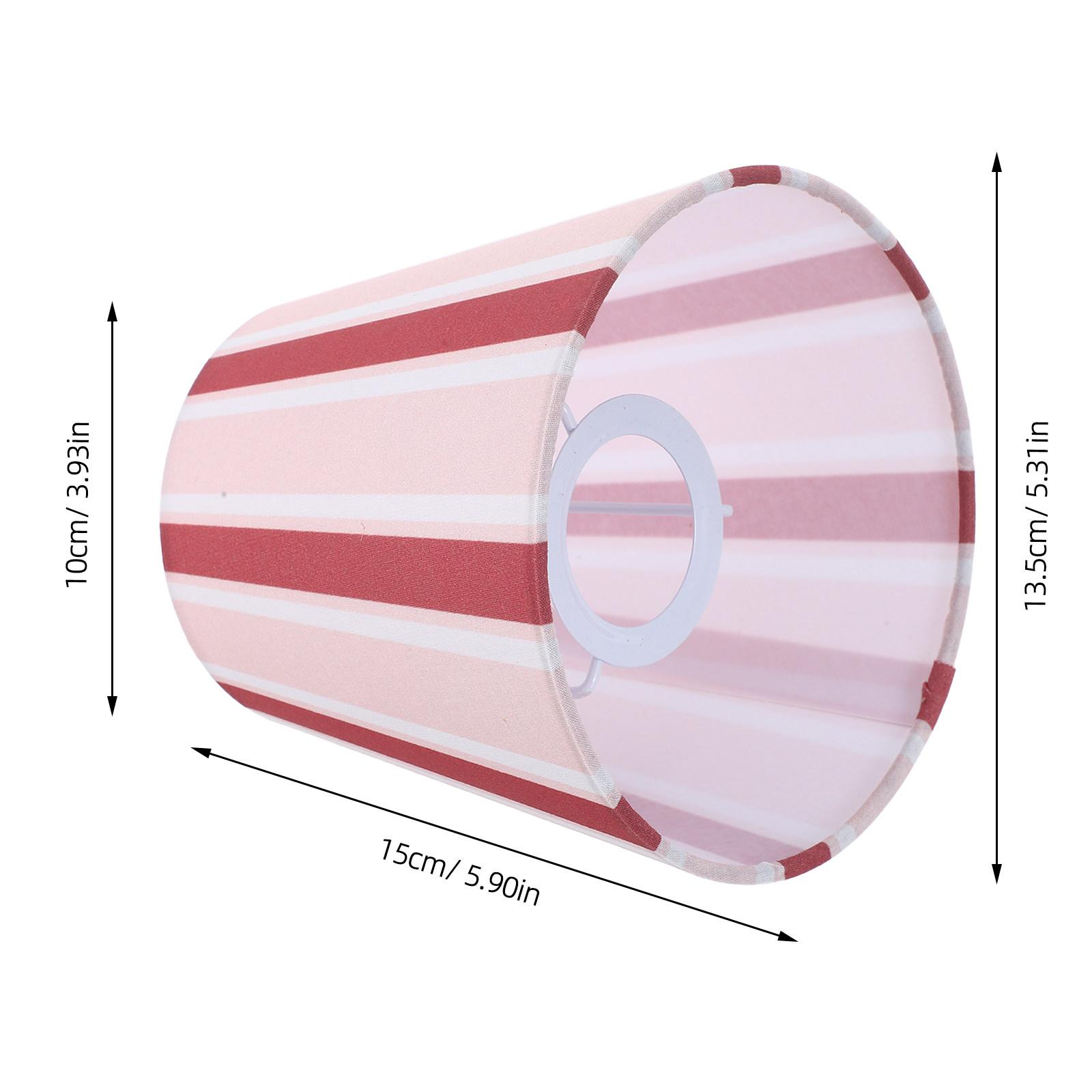 Bell Lamp Shade Stripe Fabric Replacement Lampshade for Table Floor Wall Lamp 6 Bottom 5 High Bedroom Living Room Decor червоний
Bell Lamp Shade Stripe Fabric Replacement Lampshade for Table Floor Wall Lamp 6 Bottom 5 High Bedroom Living Room Decor червоний