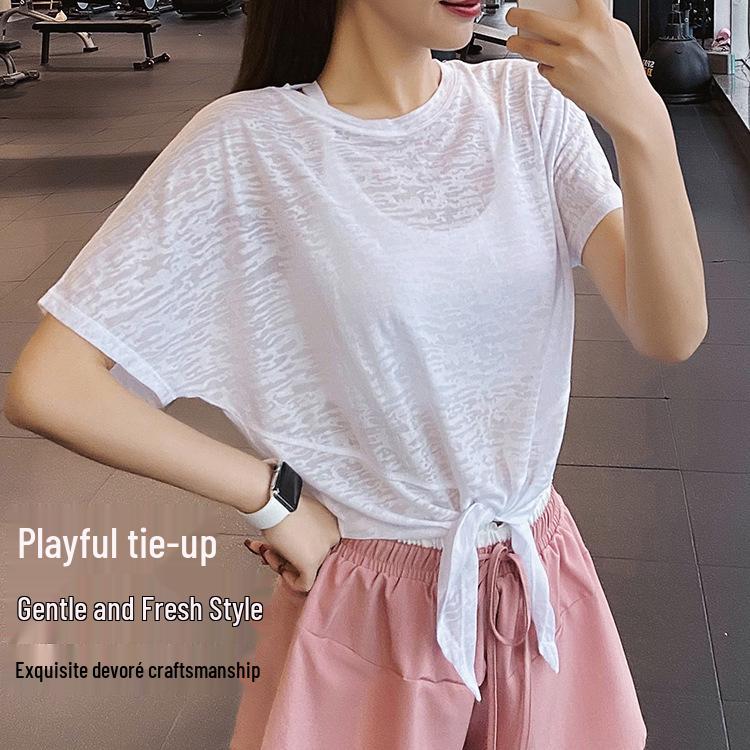 Women s Casual Summer Slim-Fit Running T-Shirt: Short-Sleeve Yoga Top & Cover-Up Medium білий
Women s Casual Summer Slim-Fit Running T-Shirt: Short-Sleeve Yoga Top & Cover-Up Medium білий