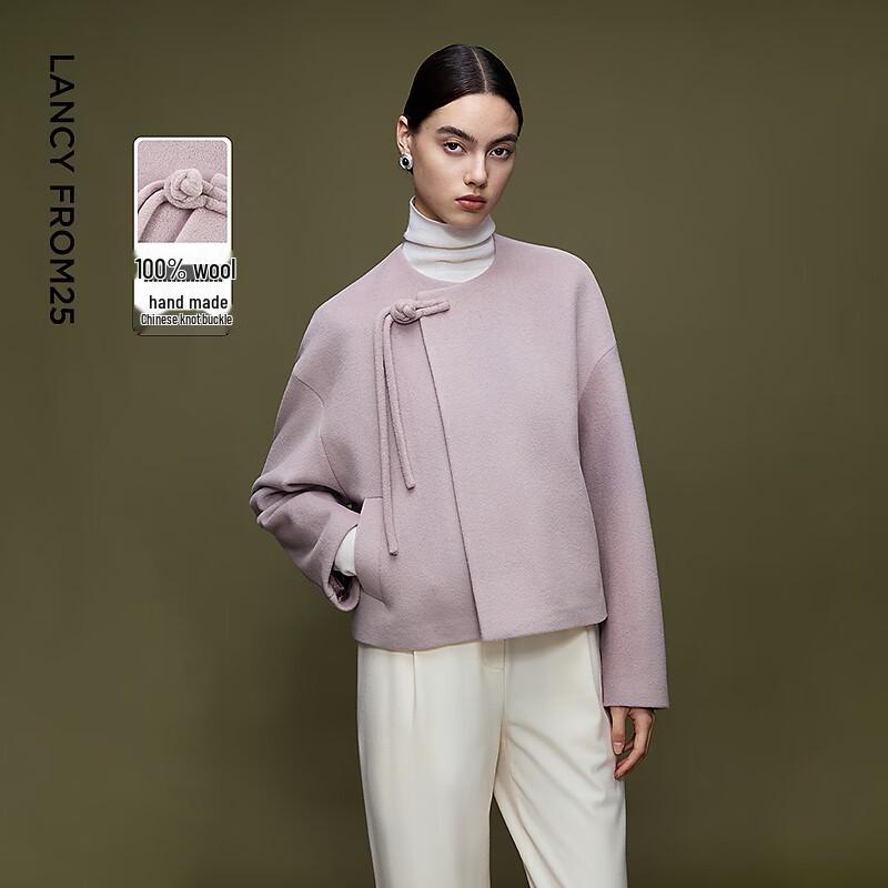 Lan Ting Xu Wool New Chinese Style Button-Knot Coat L
Lan Ting Xu Wool New Chinese Style Button-Knot Coat L
