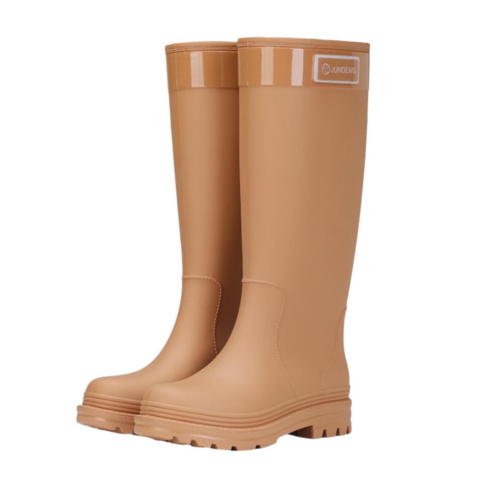 Fashion PVC High Tube Rain Boots Non-slip Thick Bottom Outdoor Water Shoes Rubber Shoes Waterproof Rain Shoes For Women
Fashion PVC High Tube Rain Boots Non-slip Thick Bottom Outdoor Water Shoes Rubber Shoes Waterproof Rain Shoes For Women