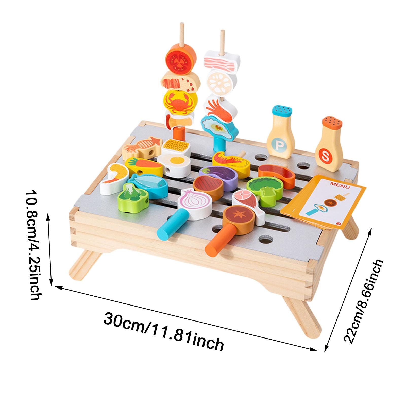 Kids Role Play Kitchen Set with Cutting Toy Accessories for BBQ Fun Play Food Set Pretend Play BBQ Grill Cooking Fun
Kids Role Play Kitchen Set with Cutting Toy Accessories for BBQ Fun Play Food Set Pretend Play BBQ Grill Cooking Fun