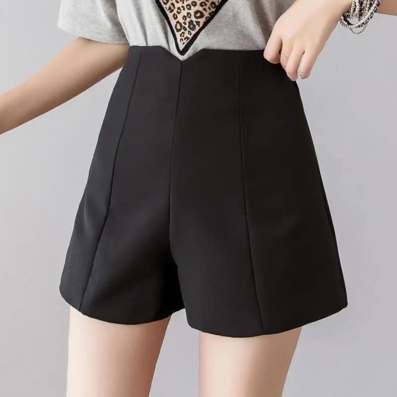 Women s Black High Waist Wide Leg Shorts - Petite Plus Size, Autumn Korean Style, Versatile Casual Safety Pants. 5XL чёрный
Women s Black High Waist Wide Leg Shorts - Petite Plus Size, Autumn Korean Style, Versatile Casual Safety Pants. 5XL чёрный