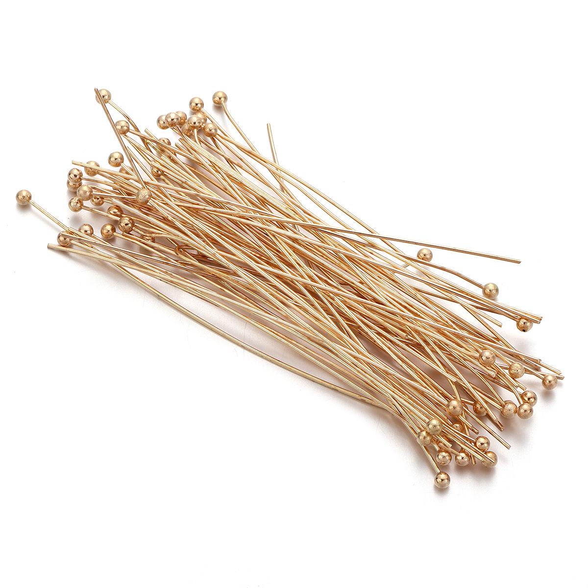 Шпильки з мідними кульками з гальванічним покриттям, круглі довгі шпильки різних розмірів для бісероплетіння своїми руками 14mm (200 pcs/14g)
Шпильки з мідними кульками з гальванічним покриттям, круглі довгі шпильки різних розмірів для бісероплетіння своїми руками 14mm (200 pcs/14g)