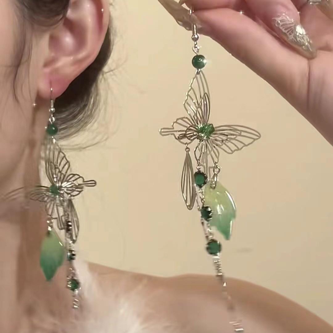 Весенний сад~Серьги-кисточки в виде бабочек, длинные серьги в виде женских лесных цветов, изысканные серьги с супер-сказочным темпераментом
Весенний сад~Серьги-кисточки в виде бабочек, длинные серьги в виде женских лесных цветов, изысканные серьги с супер-сказочным темпераментом