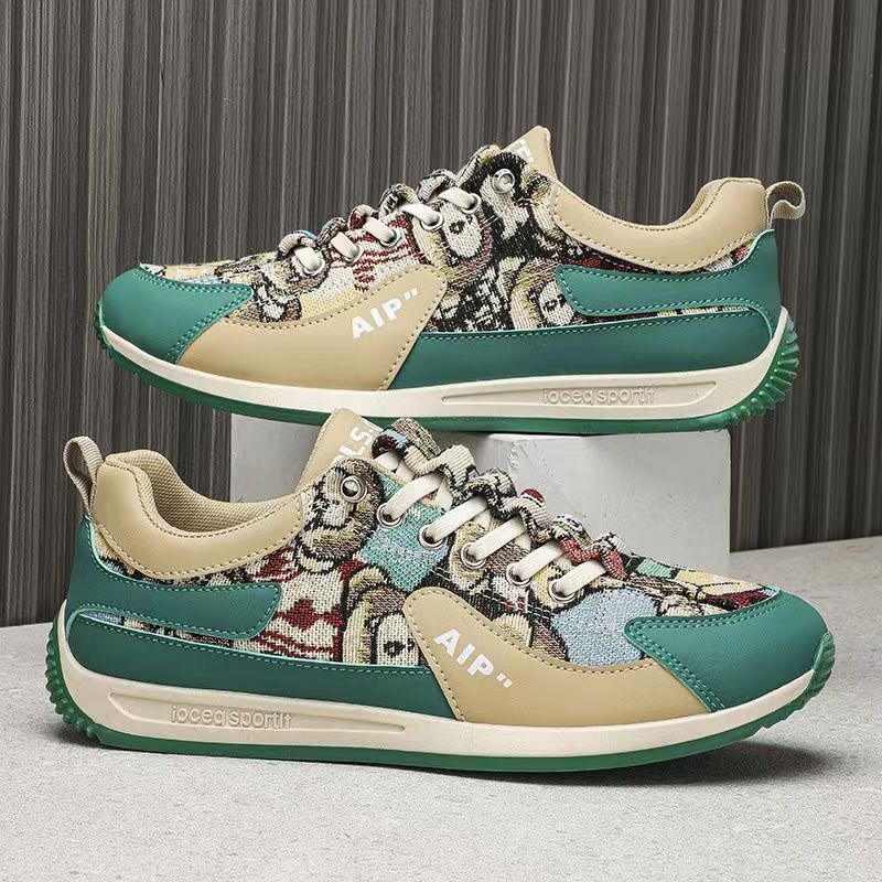 Парусиновые туфли Bear мужские летние модные универсальные дышащие спортивные туфли с низким верхом удобные мягкие подошвы трендовые туфли в этническом стиле для скейтбординга 44 зелёный
Парусиновые туфли Bear мужские летние модные универсальные дышащие спортивные туфли с низким верхом удобные мягкие подошвы трендовые туфли в этническом стиле для скейтбординга 44 зелёный