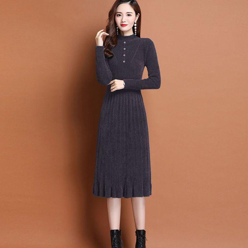 Вязаный пуловер из искусственной норки, женский длинный свитер на осень и зиму 2023, пуловер до колена с длинными рукавами, женский свитер One Size фиолетовый
Вязаный пуловер из искусственной норки, женский длинный свитер на осень и зиму 2023, пуловер до колена с длинными рукавами, женский свитер One Size фиолетовый