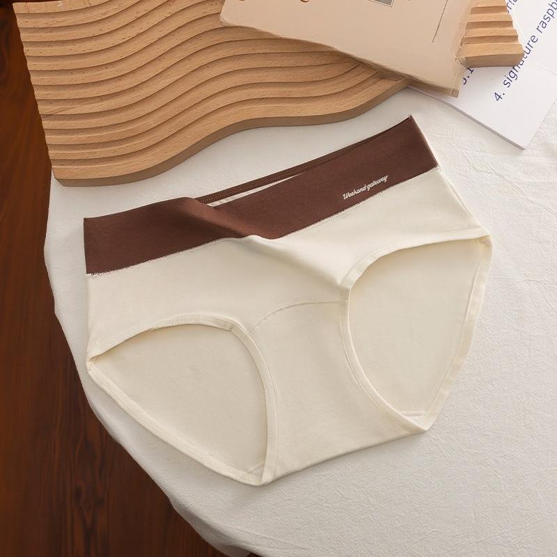 Ladies Spring and Autumn Simple Pure Cotton 10A Antibacterial Breathable No Trace Middle Waist Briefs XL білий/абрикосовий
Ladies Spring and Autumn Simple Pure Cotton 10A Antibacterial Breathable No Trace Middle Waist Briefs XL білий/абрикосовий