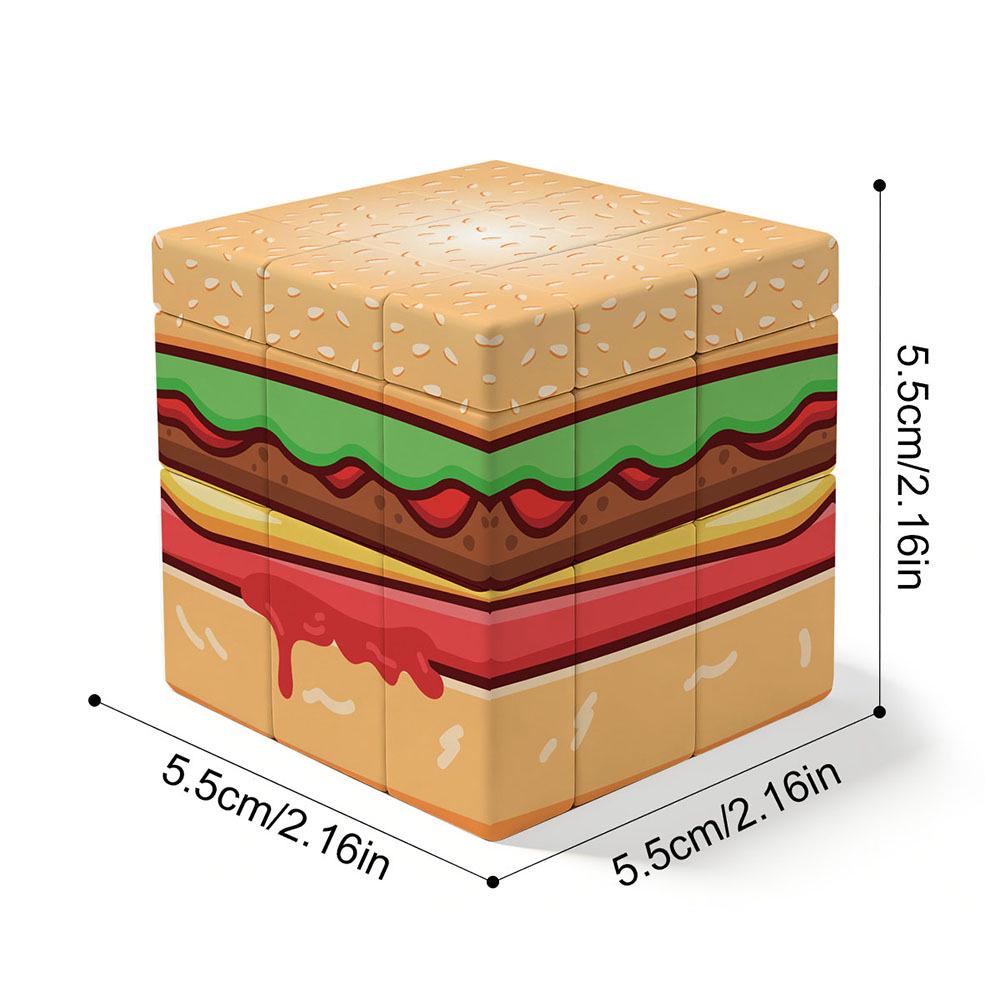ZNX Poker Cube: UV Mirror Surface 3x3 Hamburger-Shaped Educational Puzzle.
ZNX Poker Cube: UV Mirror Surface 3x3 Hamburger-Shaped Educational Puzzle.