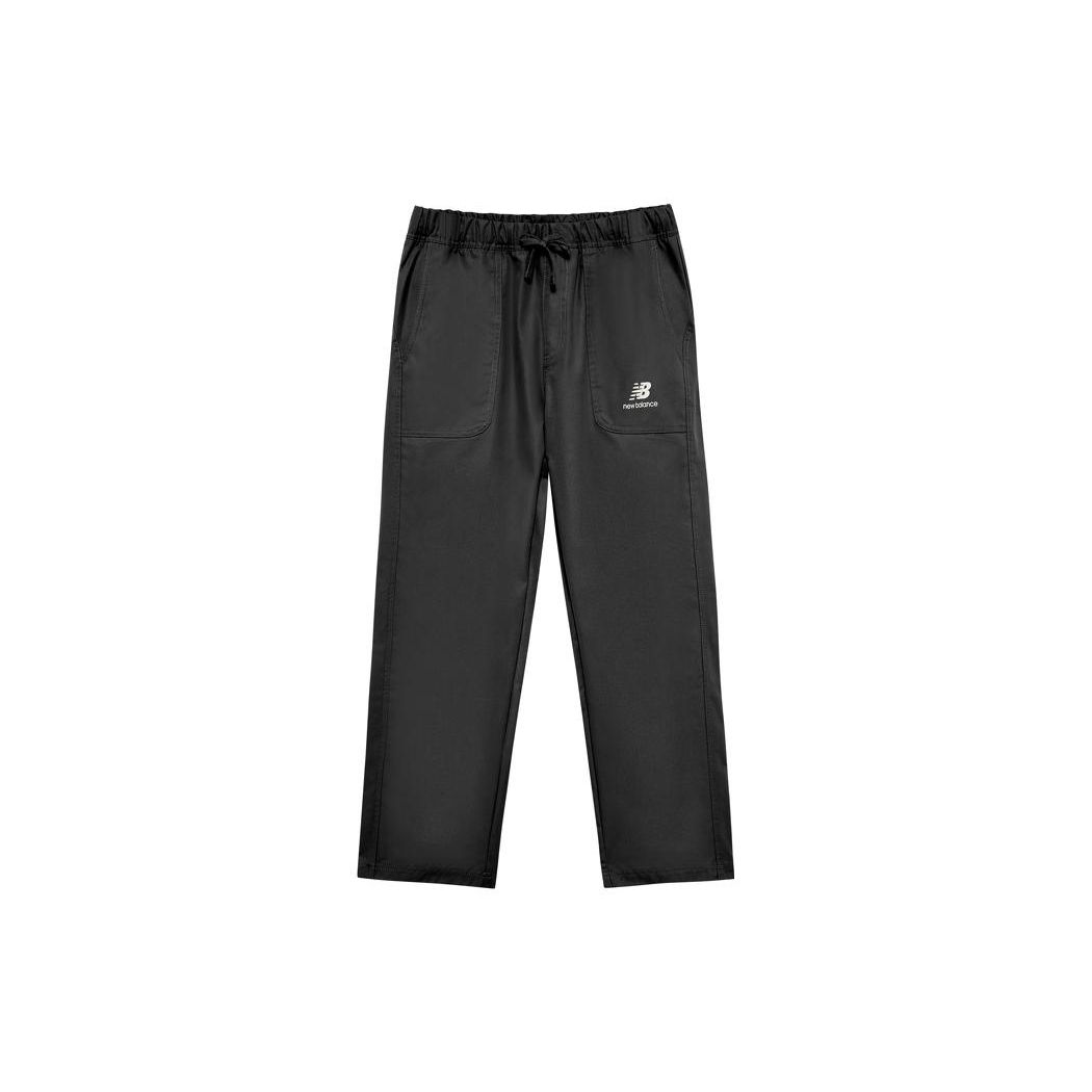 Мужские прямые спортивные штаны с однотонным логотипом New Balance, черные AMP23354-BK
Мужские прямые спортивные штаны с однотонным логотипом New Balance, черные AMP23354-BK